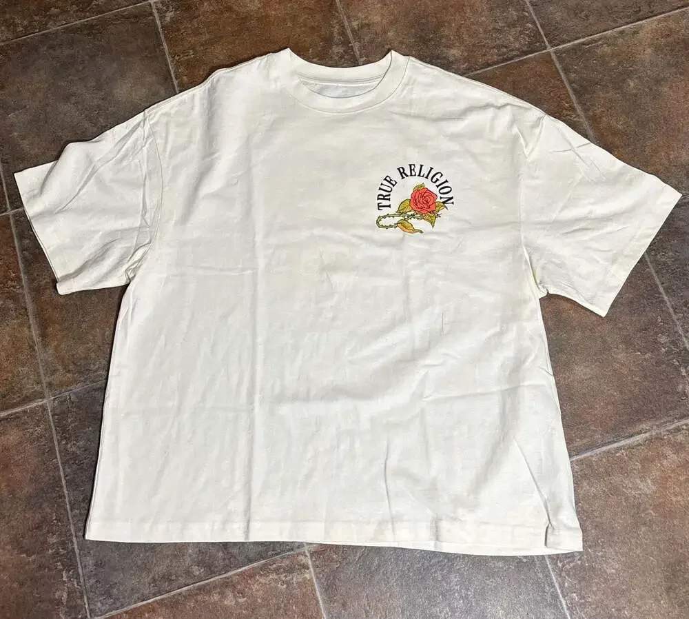 True Religion Floral Snake Heavyweight Oversized Tee